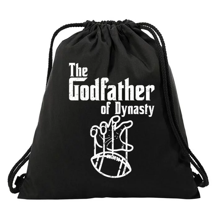 The Godfather Of Dynasty Football Drawstring Bag