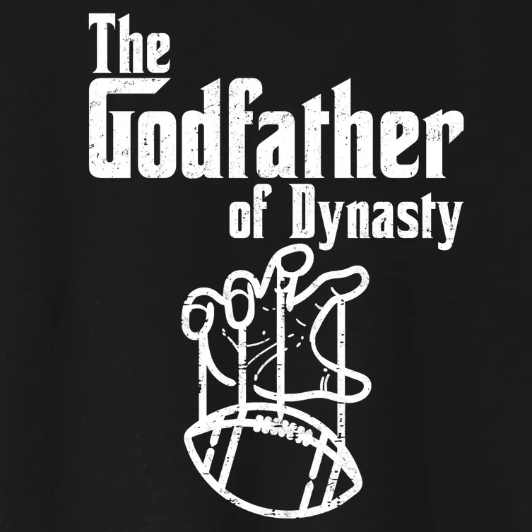 The Godfather Of Dynasty Football Women's Crop Top Tee