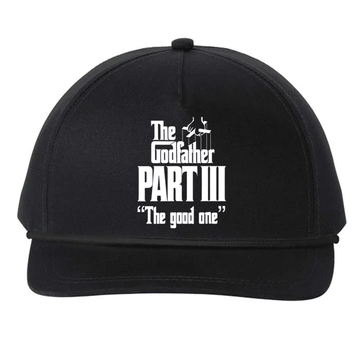 The Godfather Part Iii The Good One Snapback Five-Panel Rope Hat