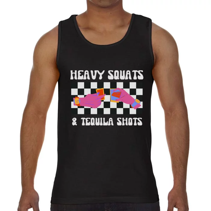 Tequila Gym Pump Cover Weight Lifting Comfort Colors® Tank Top