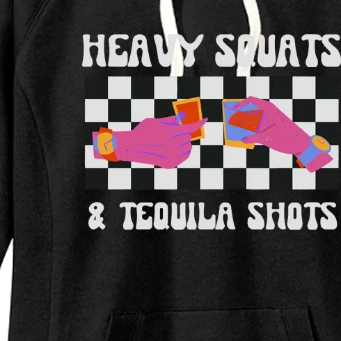 Tequila Gym Pump Cover Weight Lifting Women's Fleece Hoodie