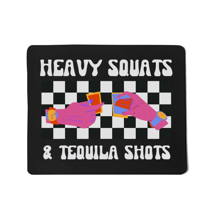 Tequila Gym Pump Cover Weight Lifting Mousepad