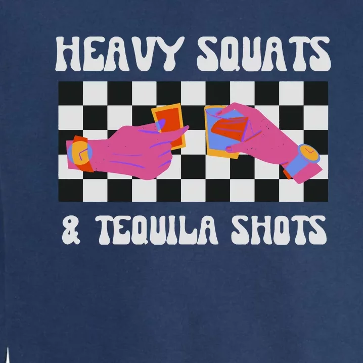 Tequila Gym Pump Cover Weight Lifting Garment-Dyed Sweatshirt