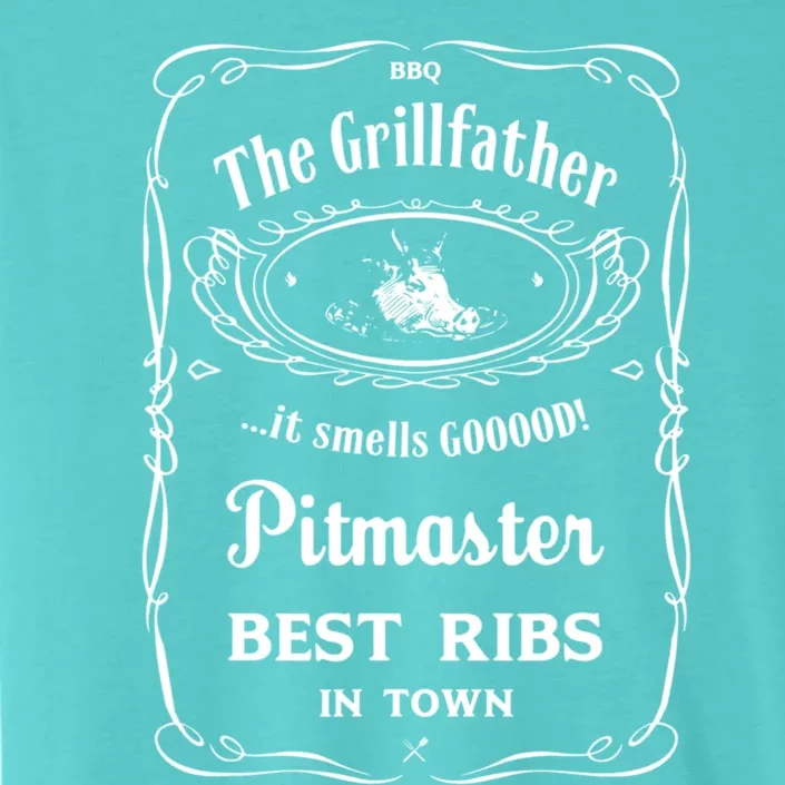 The Grillfather Pitmaster Gift ChromaSoft Performance T-Shirt