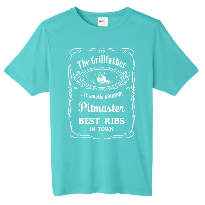 The Grillfather Pitmaster Gift ChromaSoft Performance T-Shirt