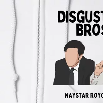 The Godfather Part 2 Disgusting Bros Waystar Royco Inc Full Zip Hoodie