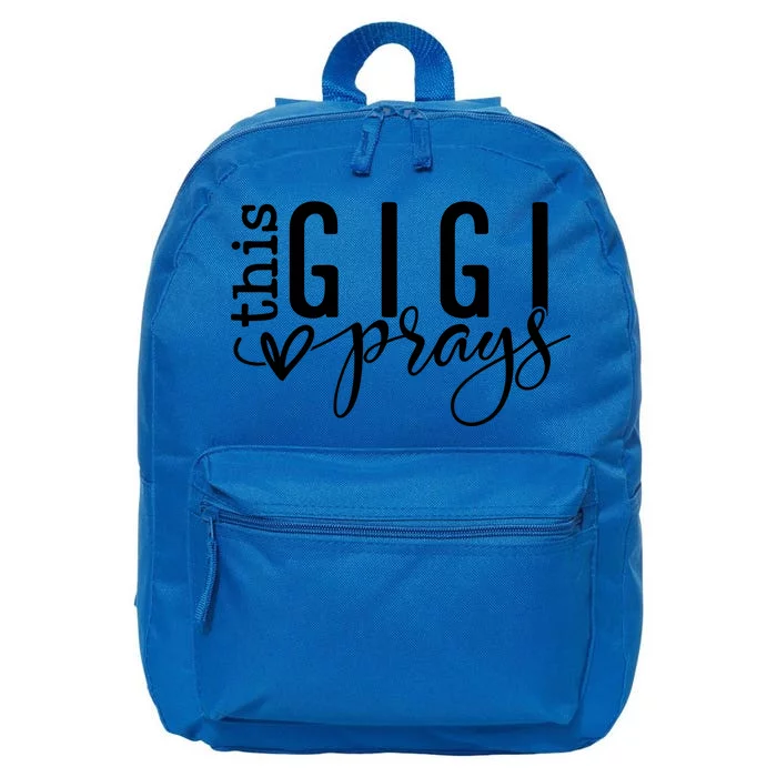 This Gigi Prays Blessed Gigi 16 in Basic Backpack