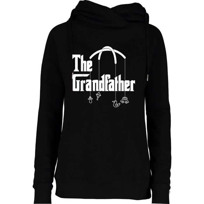 The Grandfather Quote Funny Design For New Grandpas Womens Funnel Neck Pullover Hood