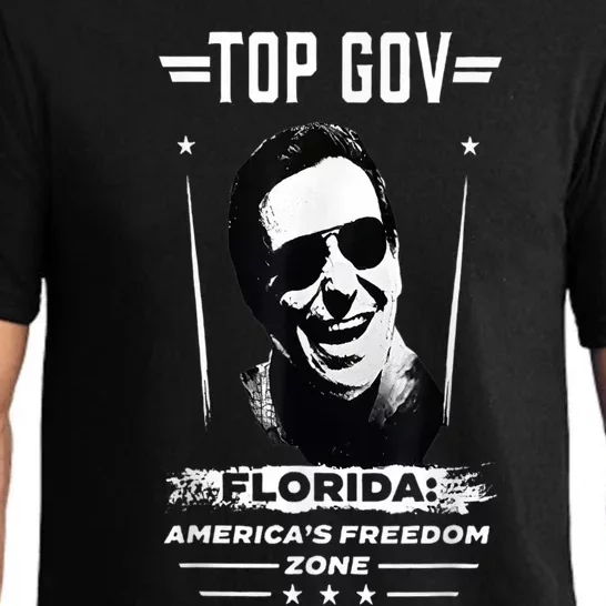 Top Gov Ron DeSantis Top Gov Pajama Set