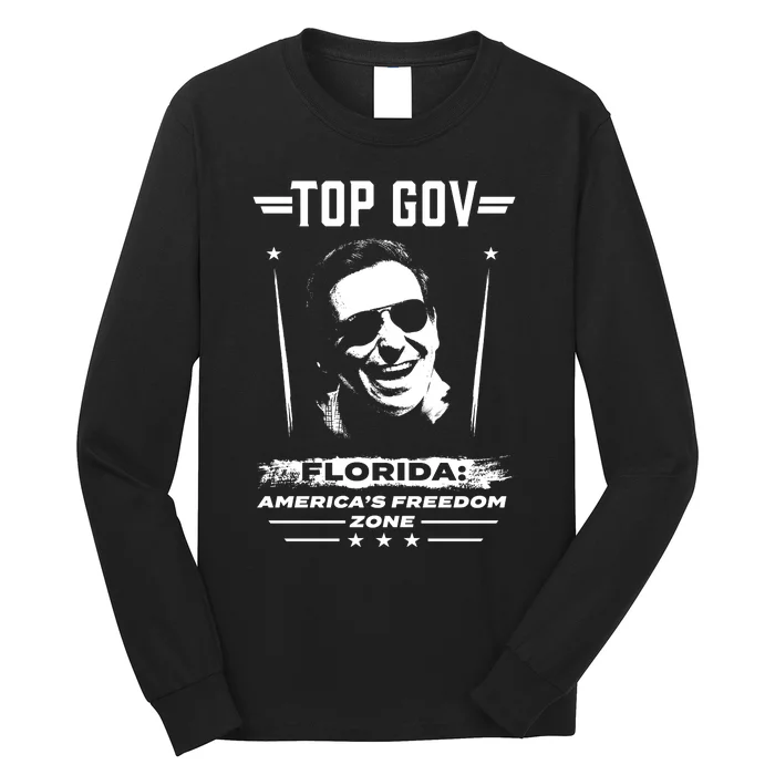 Top Gov, Ron DeSantis Long Sleeve Shirt