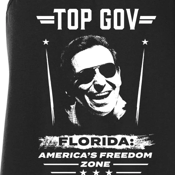 Top Gov, Ron DeSantis Women's Racerback Tank