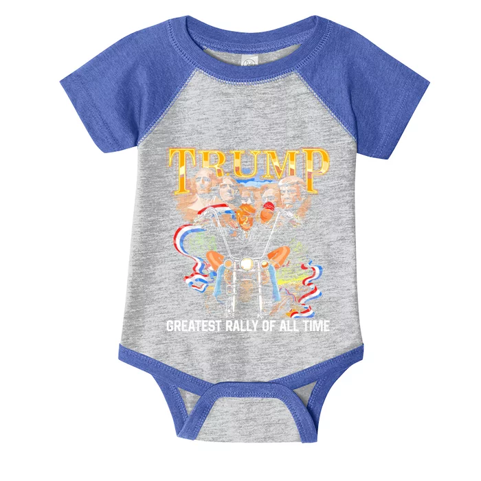 Trump Greatest Rally Of All Time Cute Gift Infant Baby Jersey Bodysuit