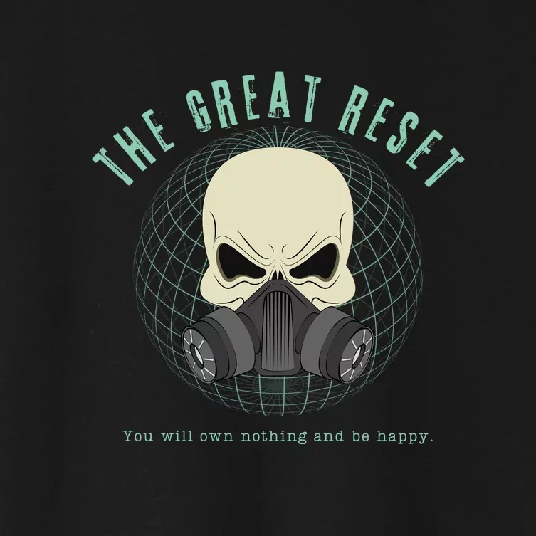 The Great Reset Women's Crop Top Tee