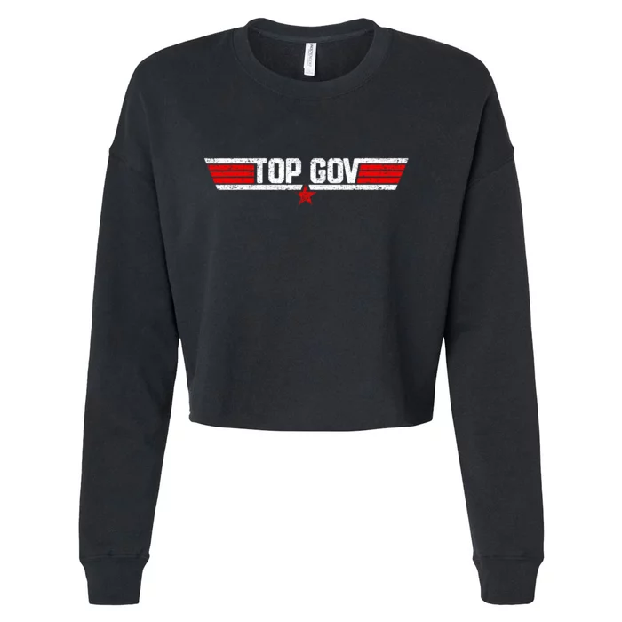 Top Gov, Ron DeSantis Cropped Pullover Crew