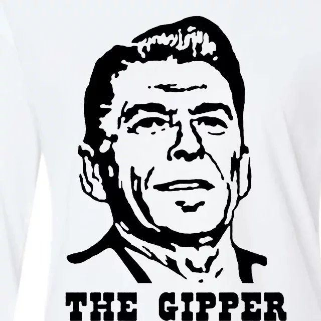 The Gipper Reagan Womens Cotton Relaxed Long Sleeve T-Shirt