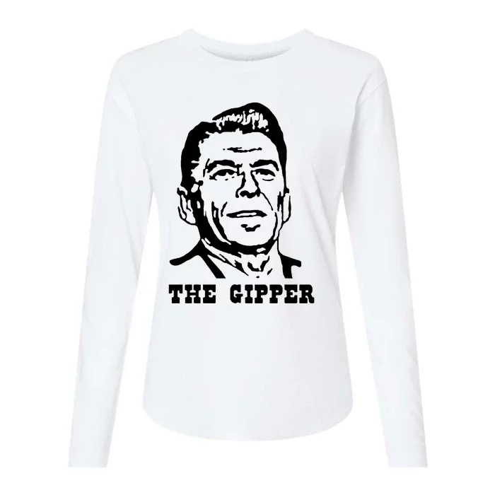 The Gipper Reagan Womens Cotton Relaxed Long Sleeve T-Shirt