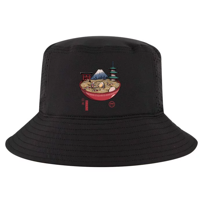 The Great Ramen Wave Cool Comfort Performance Bucket Hat