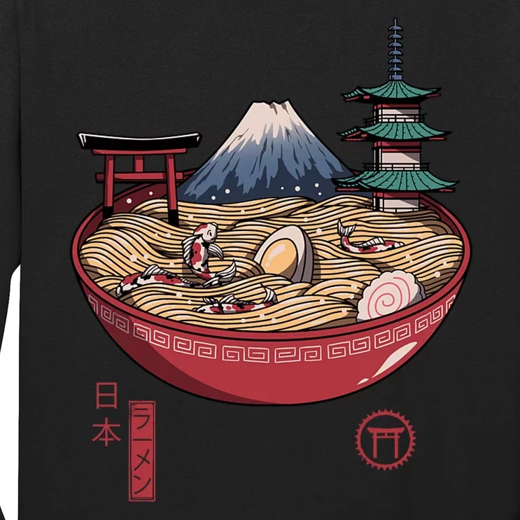 The Great Ramen Wave Long Sleeve Shirt