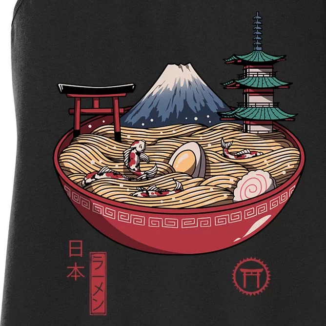 The Great Ramen Wave Women's Racerback Tank