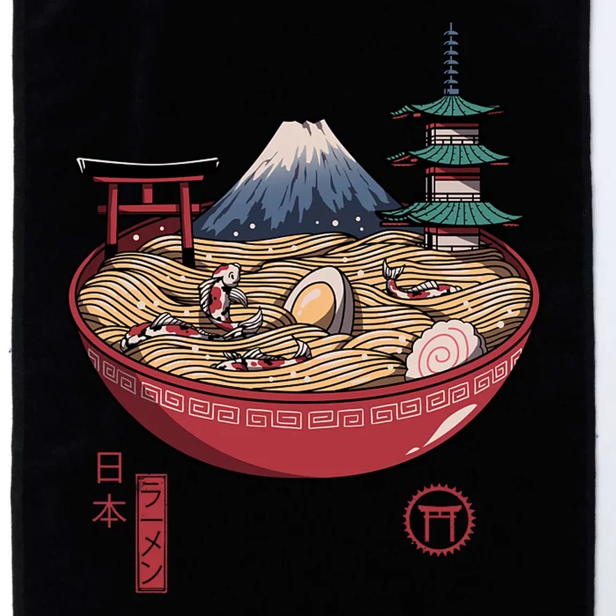 The Great Ramen Wave Platinum Collection Golf Towel