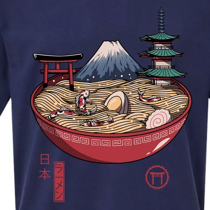 The Great Ramen Wave Sueded Cloud Jersey T-Shirt