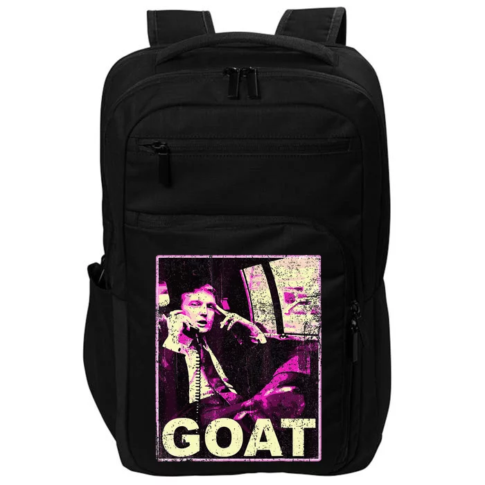 Trump Goat Republican Conservative Gifts Trump 2024 Impact Tech Backpack