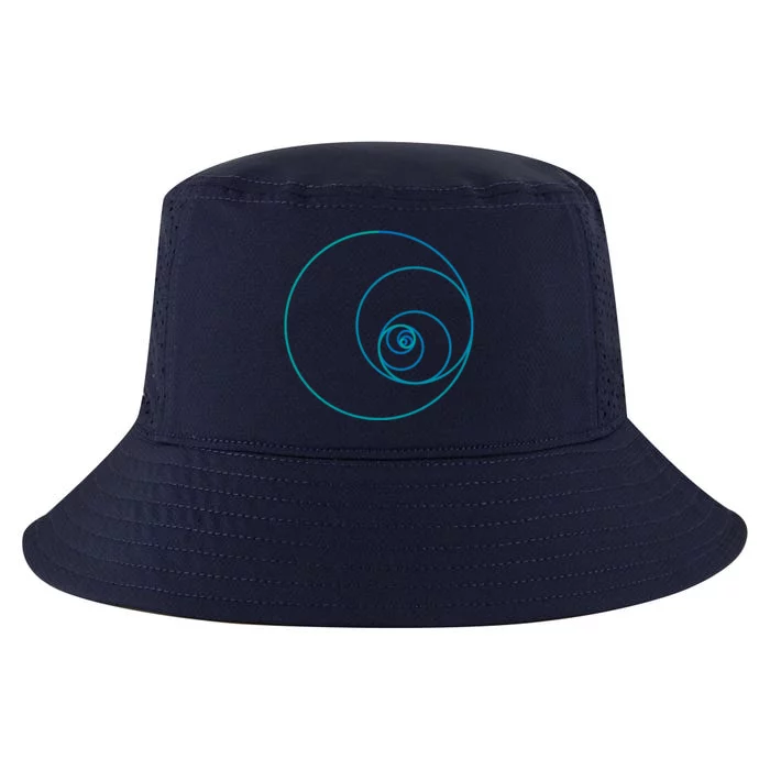 Two Golden Ratio Spirals Cool Comfort Performance Bucket Hat