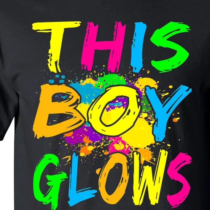 This Glows Retro 80's Party Tall T-Shirt