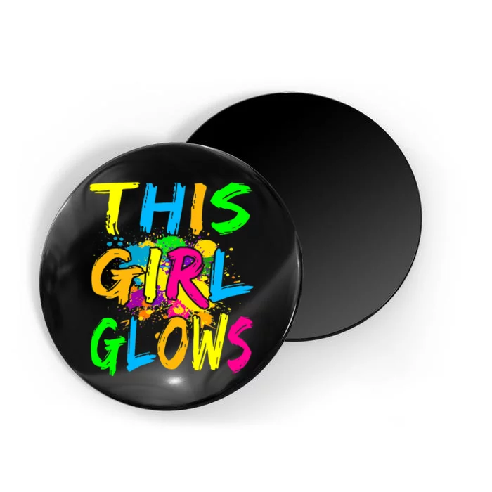 This Glows Retro 80's Party Magnet