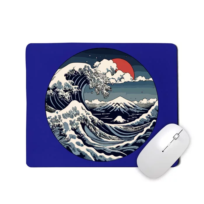 The Great Retro Wave Mousepad