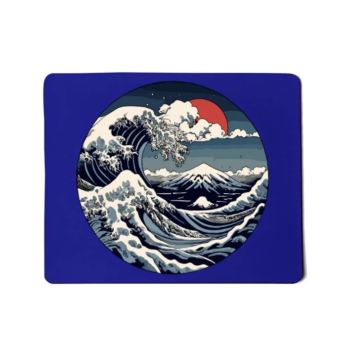 The Great Retro Wave Mousepad