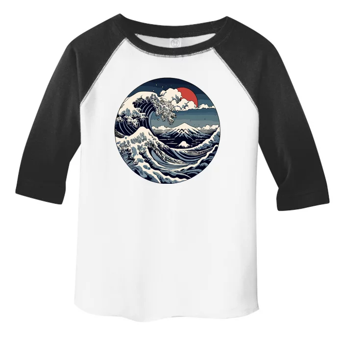 The Great Retro Wave Toddler Fine Jersey T-Shirt