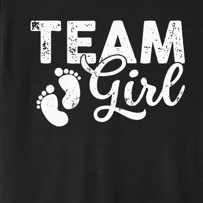 Team Gender Reveal Party Team Pink Baby Announcement ChromaSoft Performance T-Shirt