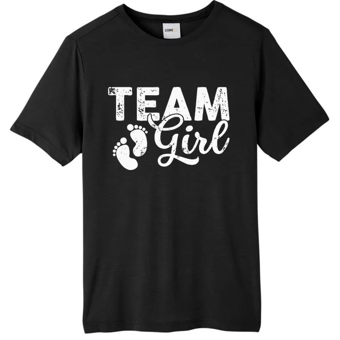 Team Gender Reveal Party Team Pink Baby Announcement ChromaSoft Performance T-Shirt