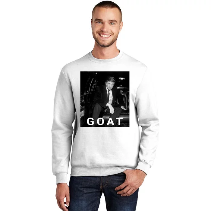 Trump Goat Republican Conservative Gift Trump 2024 Sweatshirt