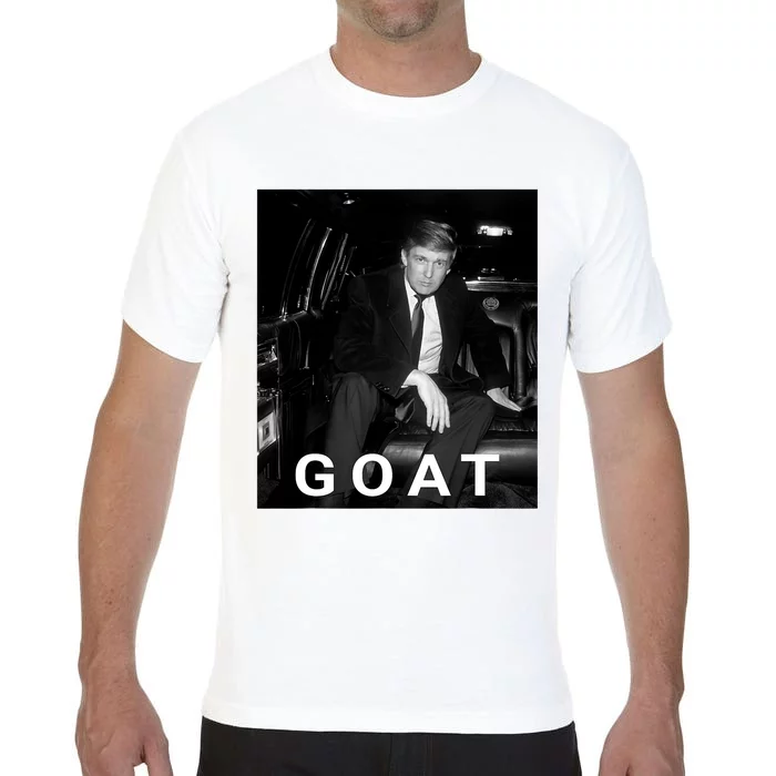 Trump Goat Republican Conservative Gift Trump 2024 Comfort Colors T-Shirt