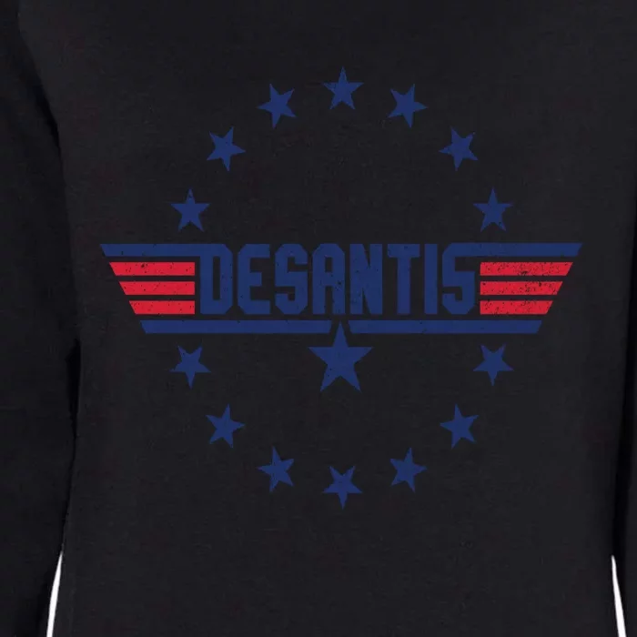 Top Gov Ron Desantis Womens California Wash Sweatshirt