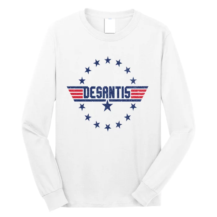 Top Gov Ron Desantis Long Sleeve Shirt