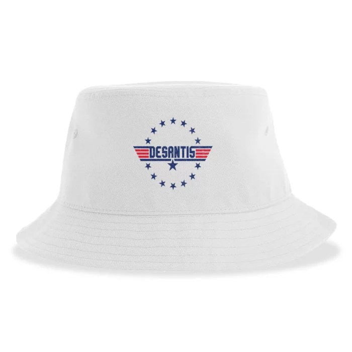 Top Gov Ron Desantis Sustainable Bucket Hat