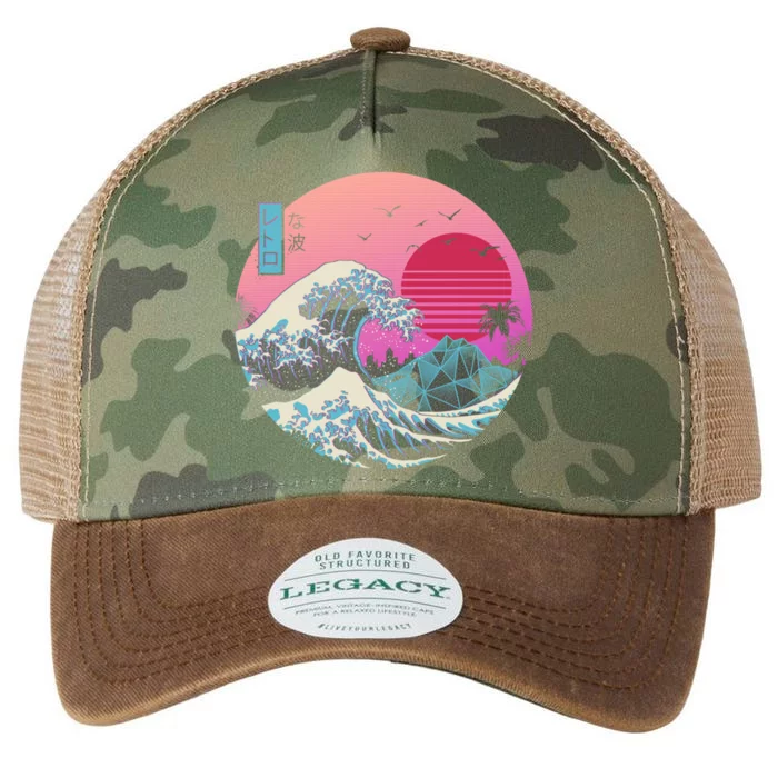 The Great Retro Wave Copy Legacy Tie Dye Trucker Hat