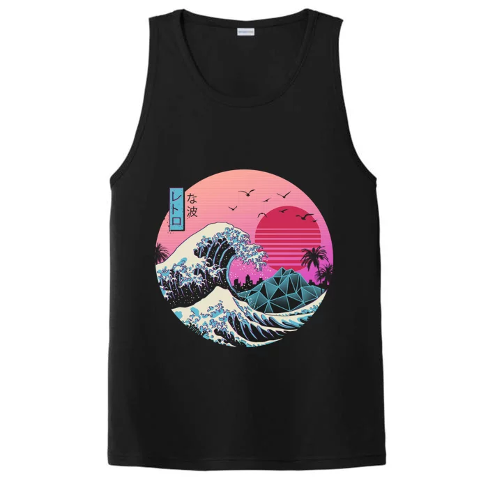 The Great Retro Wave Copy Performance Tank