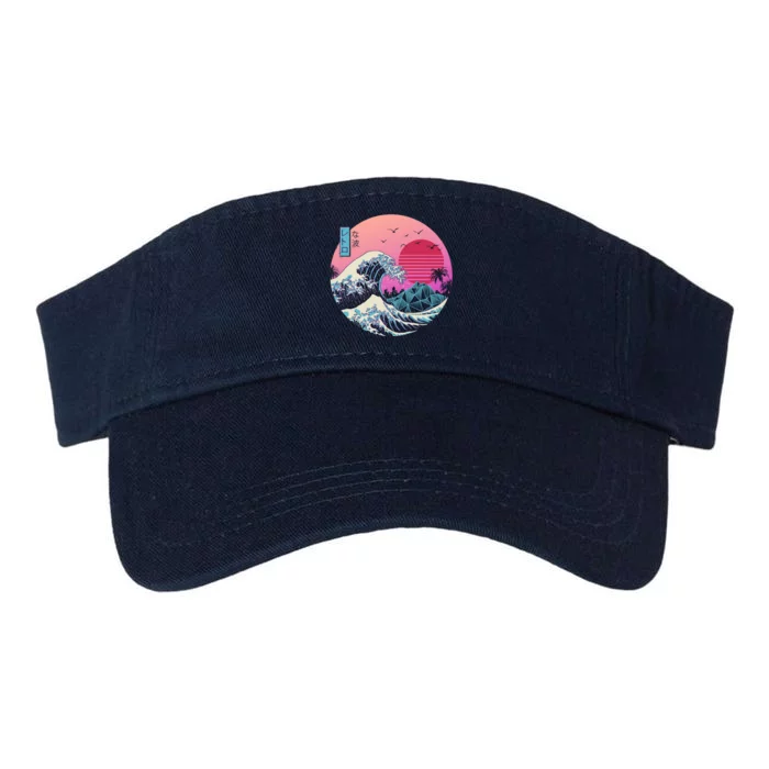 The Great Retro Wave Copy Valucap Bio-Washed Visor