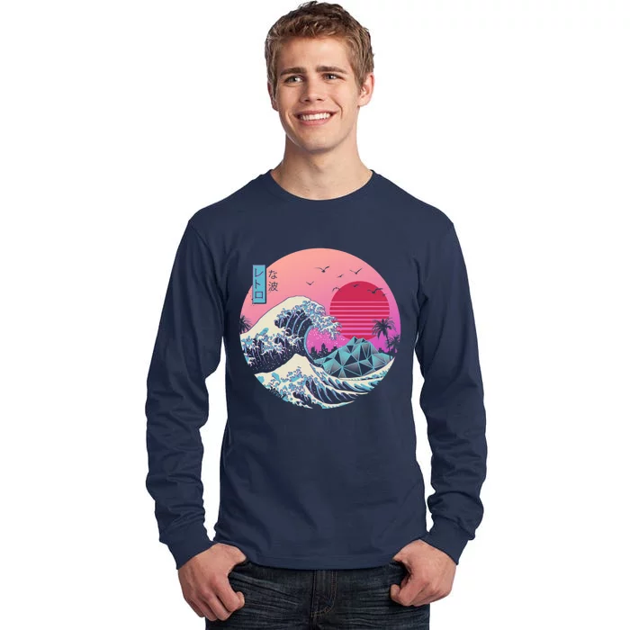 The Great Retro Wave Tall Long Sleeve T-Shirt