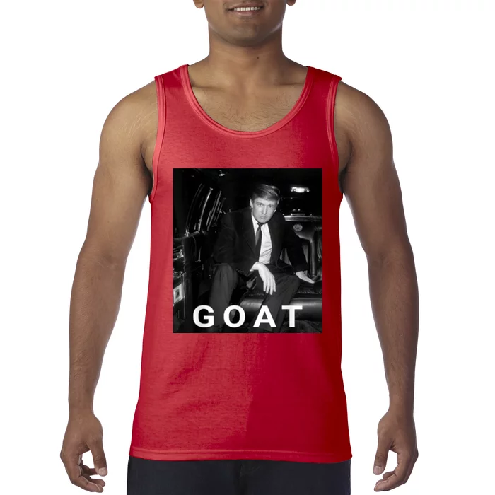 Trump Goat Republican Conservative Gift Trump 2024 Tank Top