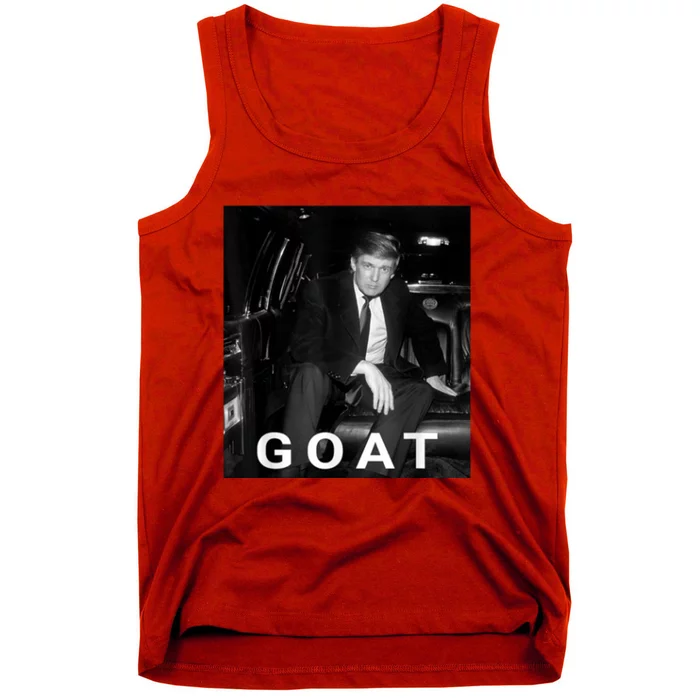 Trump Goat Republican Conservative Gift Trump 2024 Tank Top