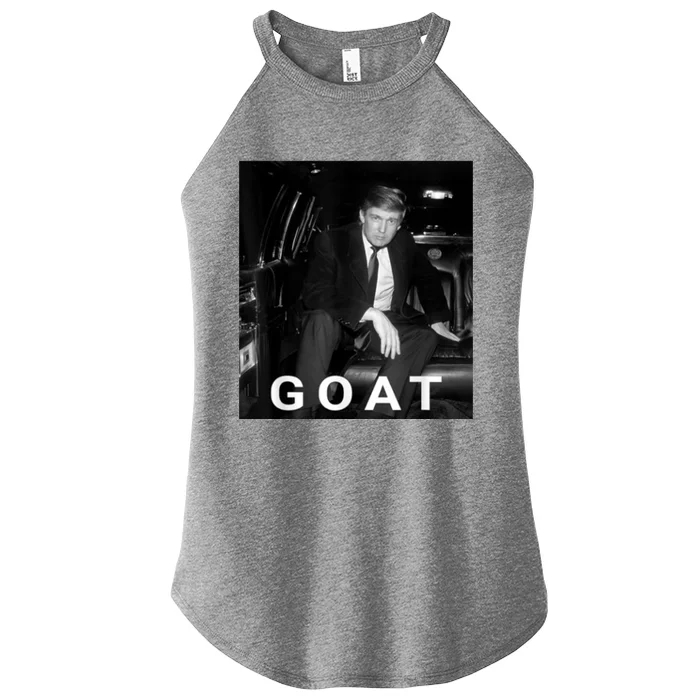 Trump Goat Republican Conservative Gift Trump 2024 Women’s Perfect Tri Rocker Tank