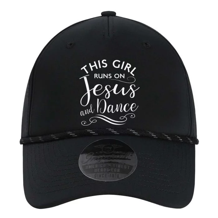 This Girl Runs On Jesus And Dance Christian Rehearsal Gift Performance The Dyno Cap