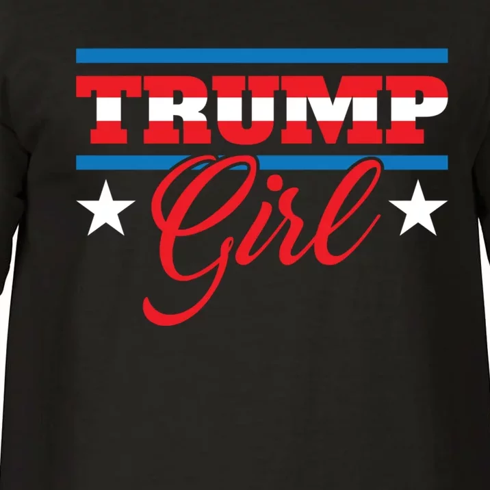 Trump Girl Reelect Donald Trump 2020 45 Pro Trump Gift Comfort Colors T-Shirt