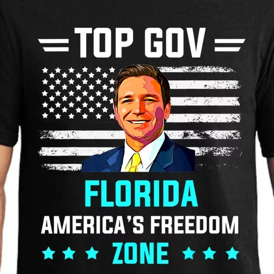 Top Gov Ron DeSantis Top Gov Pajama Set