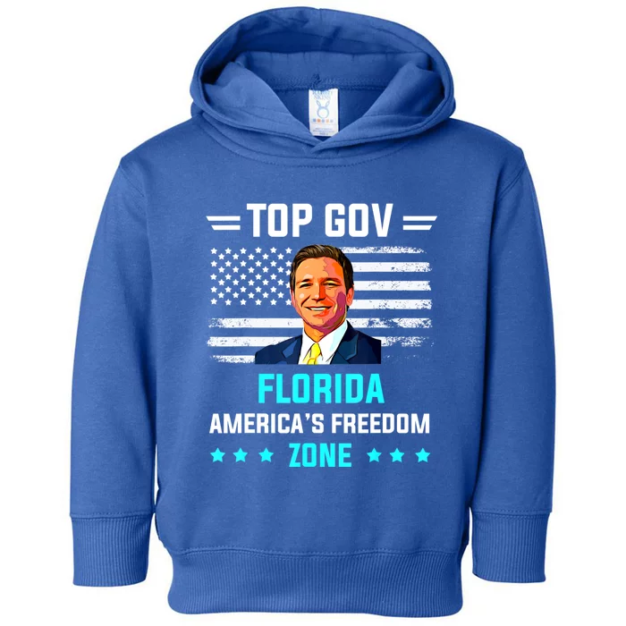 Top Gov Ron DeSantis Top Gov Toddler Hoodie